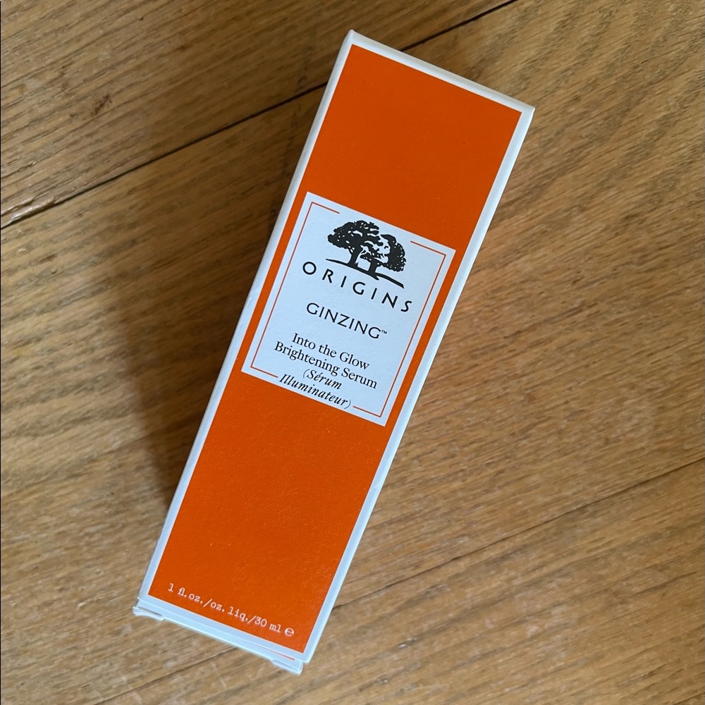 NWT ORIGINS GINZING INTO THE GLOW BRIGHTENING SERUM